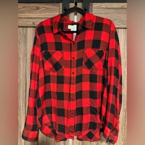 Lucky Brand Plaid Top